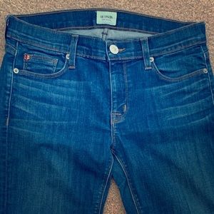 Hudson Mid-Wash 3/4 Jeans